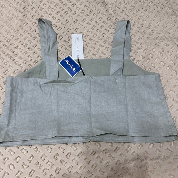 BNWT Rachel Zoe linen crop - Picture 2 of 4